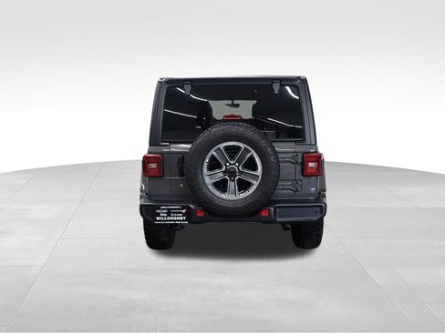 Used 2020 Jeep Wrangler Unlimited Sahara w/ Uconnect 4C Nav & Sound Group AWD/4WD image 7