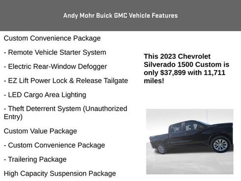 Used 2023 Chevrolet Silverado 1500 Custom AWD/4WD image 14