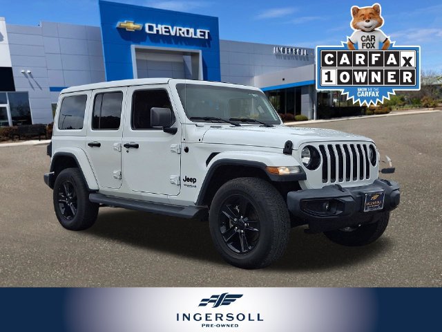 Used 2021 Jeep Wrangler Unlimited Sahara AWD/4WD image 1