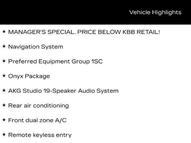Certified 2025 Cadillac Escalade ESV Sport w/ LPO, ONYX Package AWD/4WD image 6