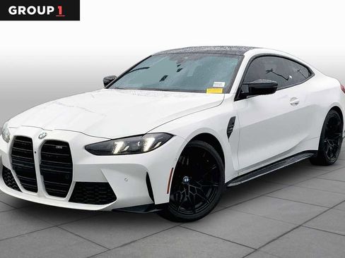 Used 2025 BMW M4 Coupe w/ Executive Package RWD image 1
