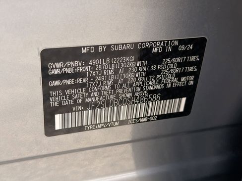 Certified 2025 Subaru Forester Premium image 38