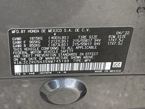 Used 2022 Honda HR-V LX image 27