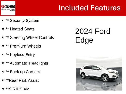 Used 2024 Ford Edge SEL AWD/4WD image 5