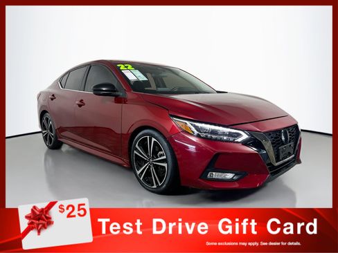 Used 2022 Nissan Sentra SR w/ SR Premium Package FWD image 1