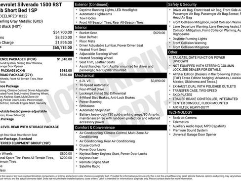 Used 2023 Chevrolet Silverado 1500 RST w/ Convenience Package II image 13