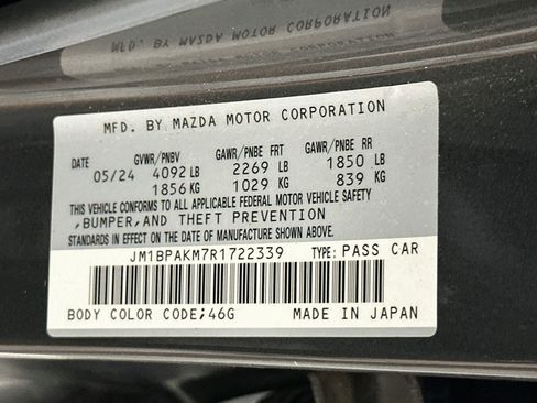 Used 2024 MAZDA MAZDA3 s FWD image 12