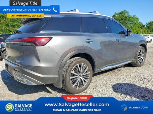 Used 2022 INFINITI QX60 Sensory w/ Vision Package AWD/4WD image 4