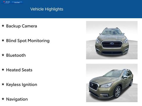 Used 2022 Subaru Ascent Touring AWD/4WD image 2