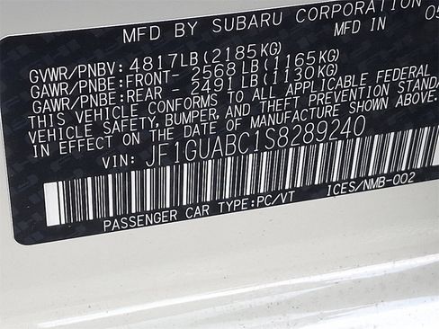 New 2025 Subaru Impreza 2.0i image 12