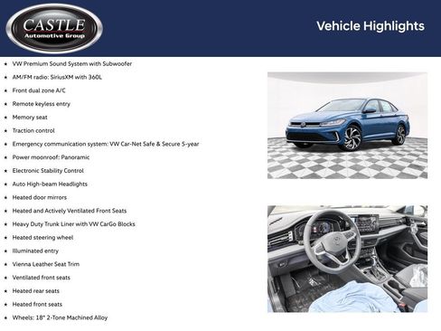 New 2026 Volkswagen Jetta SEL FWD image 3