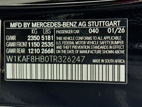 New 2026 Mercedes-Benz C 43 AMG 4MATIC Sedan image 24