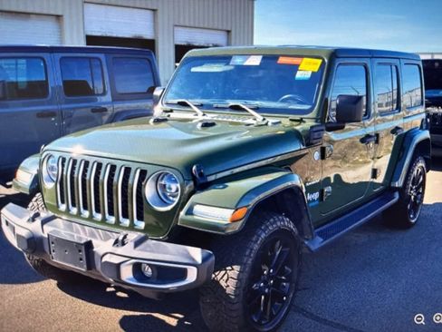 Used 2021 Jeep Wrangler Unlimited Sahara w/ Cold Weather Group image 1