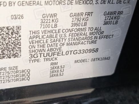 New 2026 GMC Sierra 1500 AT4X AWD/4WD image 21