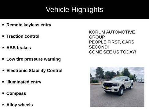 New 2025 Ford Ranger XL image 4