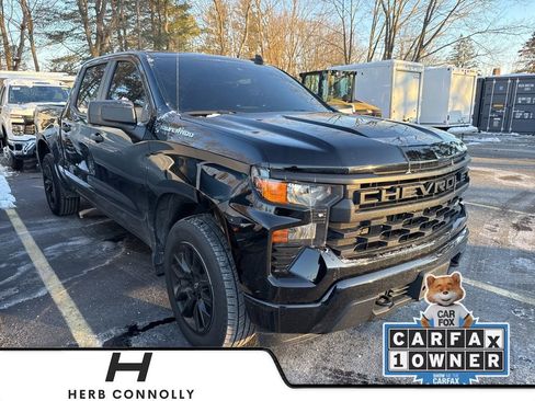 Certified 2022 Chevrolet Silverado 1500 Custom image 1