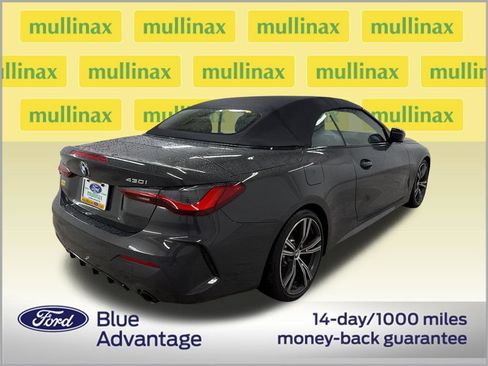 Used 2022 BMW 430i Convertible w/ M Sport Package RWD image 3
