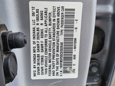 Used 2012 Honda Civic Natural Gas image 32