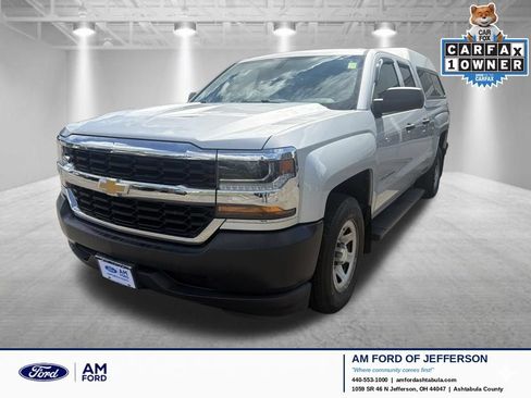 Used 2017 Chevrolet Silverado 1500 W/T RWD image 1