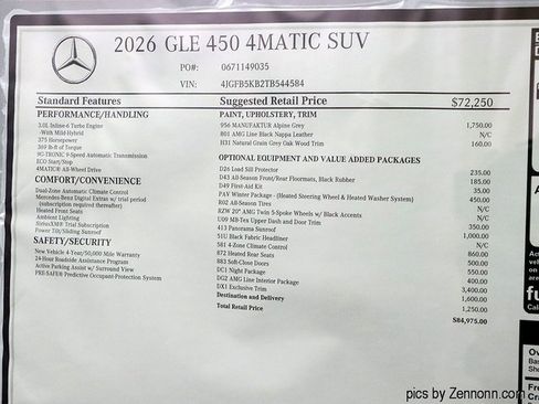 New 2026 Mercedes-Benz GLE 450 4MATIC image 29