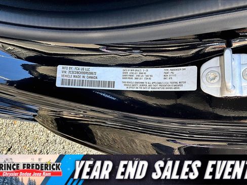 Used 2025 Dodge Charger R/T w/ Quick Order Package 25M R/T image 28