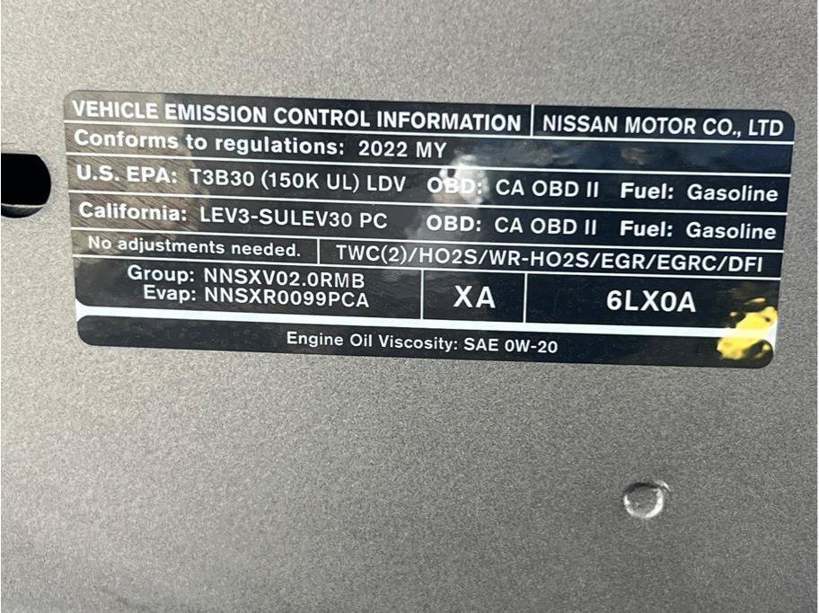 Used 2022 Nissan Sentra SV w/ All-Weather Package FWD image 23