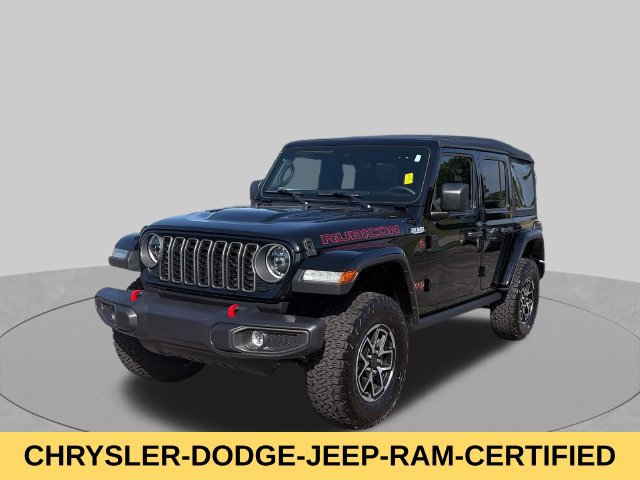Certified 2025 Jeep Wrangler Unlimited Rubicon AWD/4WD 360° Tour