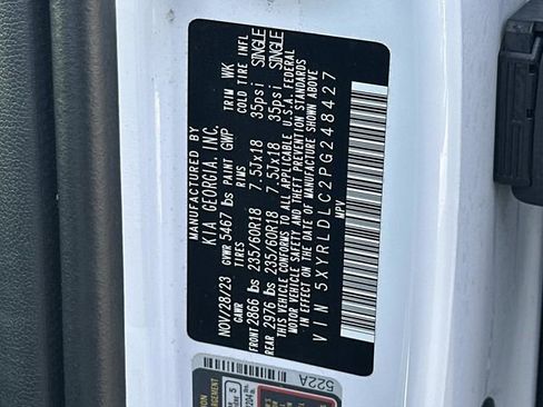 Used 2023 Kia Sorento S w/ Panoramic Sunroof Package image 32