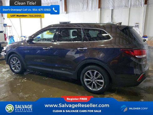 Used 2017 Hyundai Santa Fe SE AWD/4WD image 3