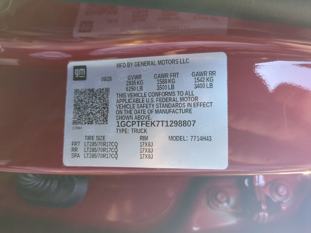 New 2026 Chevrolet Colorado ZR2 w/ Technology Package AWD/4WD image 41