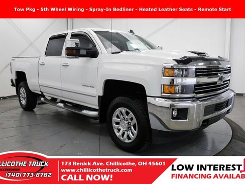 Used 2019 Chevrolet Silverado 2500 LTZ w/ Duramax Plus Package AWD/4WD image 1
