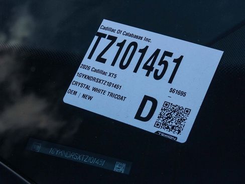 New 2026 Cadillac XT5 Premium Luxury w/ Driver Assist Package image 29