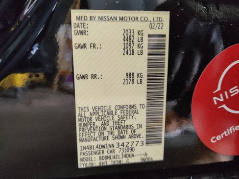 Used 2022 Nissan Altima 2.5 SV AWD/4WD image 33