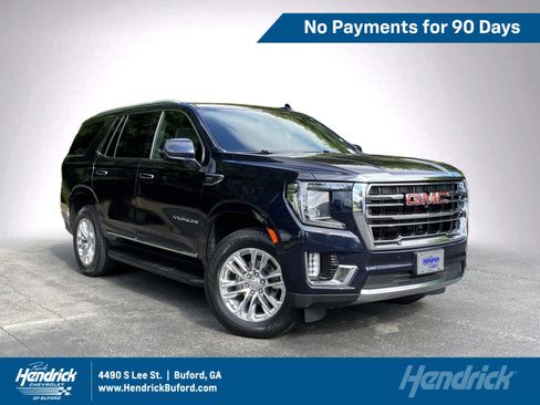 Used 2021 GMC Yukon SLT w/ SLT Premium Package AWD/4WD image 1