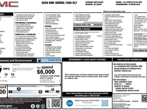 Used 2026 GMC Sierra 1500 SLT w/ SLT Premium Plus Package image 40