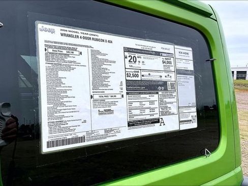 New 2026 Jeep Wrangler Unlimited Rubicon AWD/4WD image 13