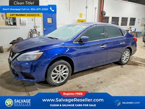 Used 2019 Nissan Sentra SV FWD image 1