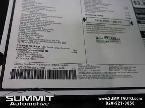 New 2026 Dodge Charger Scat Pack AWD/4WD image 45