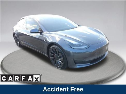 Used 2021 Tesla Model 3 Performance AWD/4WD image 2