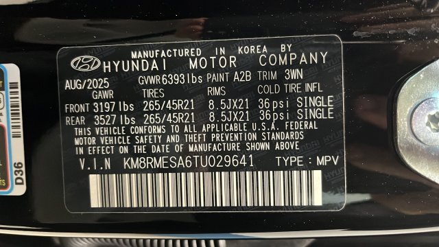 Used 2026 Hyundai Palisade Calligraphy AWD/4WD image 30