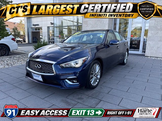 Certified 2023 INFINITI Q50 Luxe w/ Cargo Package AWD/4WD image 4