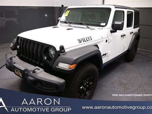 Used 2021 Jeep Wrangler Unlimited Sport AWD/4WD image 1