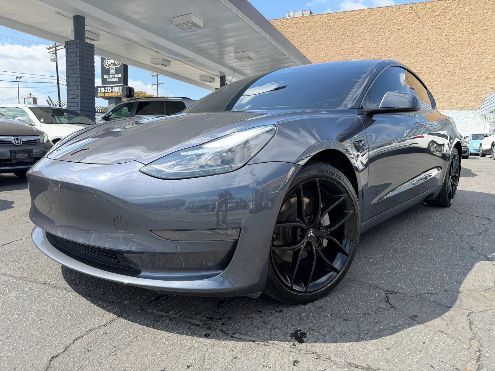 Used 2021 Tesla Model 3 Long Range AWD/4WD image 1