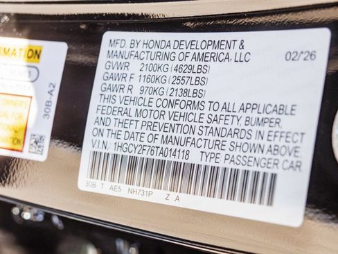 New 2026 Honda Accord Sport image 24