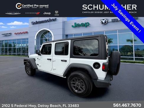 Used 2024 Jeep Wrangler Unlimited Sport AWD/4WD image 5