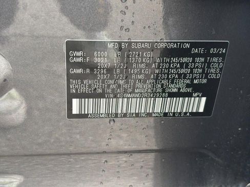 Used 2024 Subaru Ascent Touring image 27