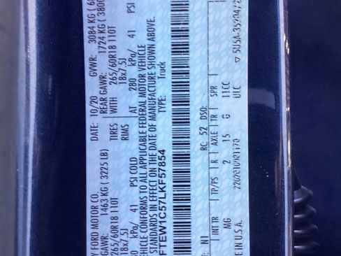 Used 2020 Ford F150 XLT w/ Equipment Group 302A Luxury image 67