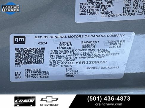 Used 2024 Chevrolet Silverado 2500 High Country w/ High Country Premium Package image 35