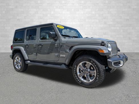 Used 2020 Jeep Wrangler Unlimited Sahara image 1