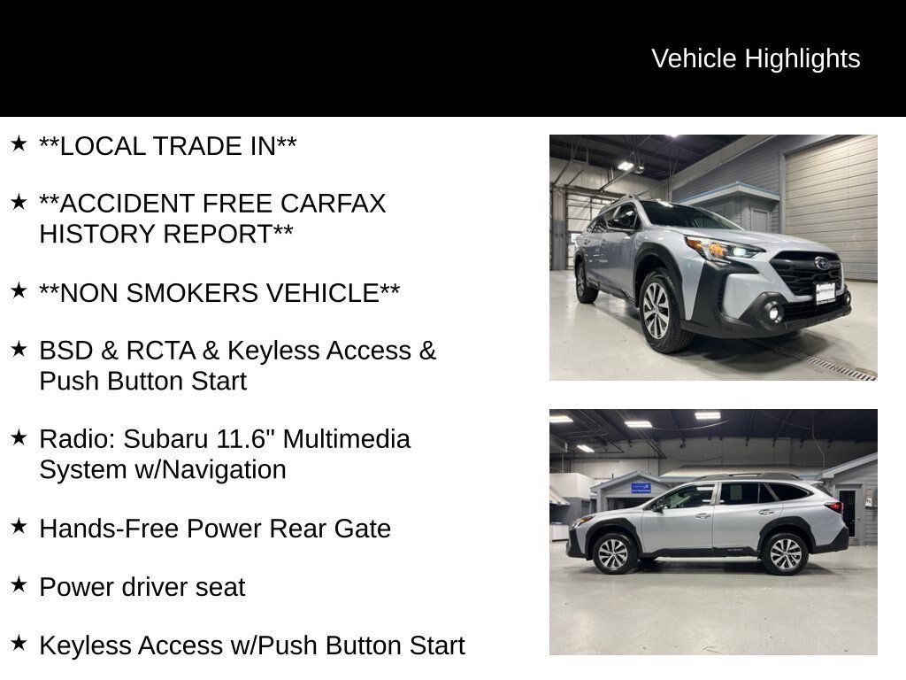 Certified 2025 Subaru Outback Premium w/ Popular Package #1A AWD/4WD image 13
